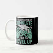 Schulzeit zum Studium des Videospielstudiums Kaffeetasse (Links)