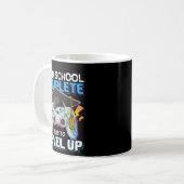 Schulzeit zum Studium des Videospielstudiums Kaffeetasse (Vorderseite Links)