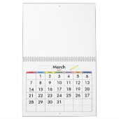 Schulzeitkalender Kalender (Mär 2027)