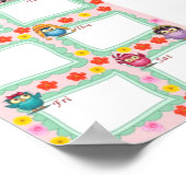 Schulzeitplan Poster (Ecke)