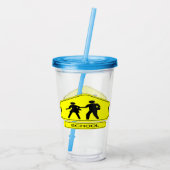 Schulzone Acryltrinkbecher (Rückseite)