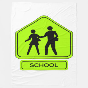 Schulzone Fleecedecke