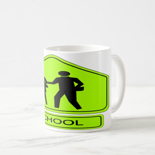 Schulzone Kaffeetasse (VorderseiteRechts)