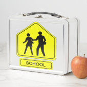 Schulzone Metall Brotdose (Beispiel)