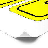 Schulzone Poster (Ecke)
