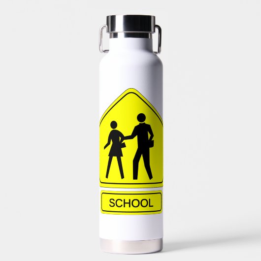 Schulzone Trinkflasche (Vorne)