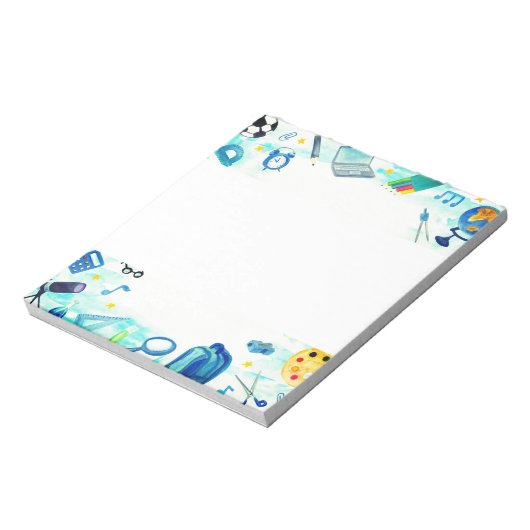 Schulzubehör Notizblock (Rotiert)