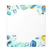 Schulzubehör Notizblock (Vorderseite)