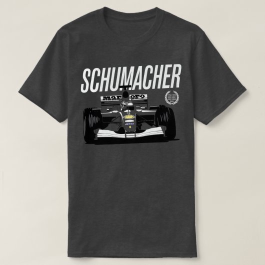 Schumacher 7 Mal Weltmeister T-Shirt (Design vorne)