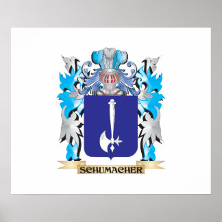 Schumacher-Wappen - Familienwappen Poster