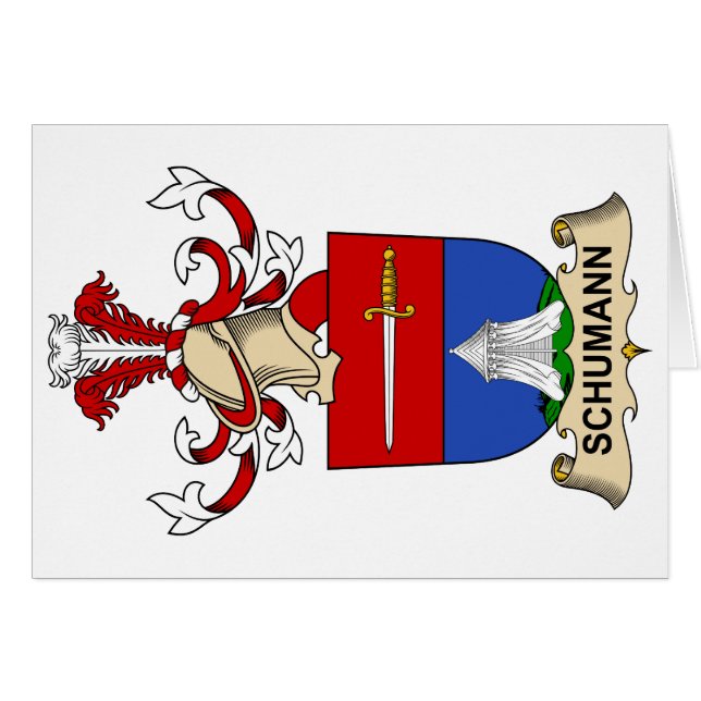 Schumann Familienwappen (Vorderseite (Horizontal))