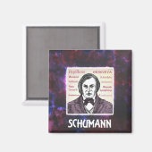 Schumann Magnet (Vorderseite/Rückseite)