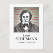 Schumann Postkarte (Vorderseite)