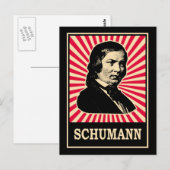 Schumann Postkarte (Vorne/Hinten)