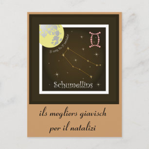 Schumellins 21 matg fin 21 zercladur Postkarte