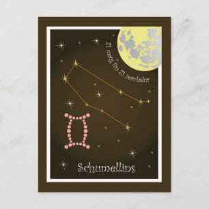 Schumellins 21 matg fin 21 zercladur Postkarte