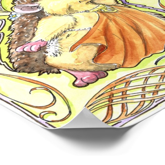 Schupimucha Poster (Ecke)