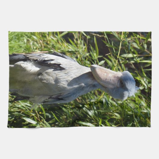 Schuppen (Balaeniceps rex) Geschirrtuch (Horizontal)