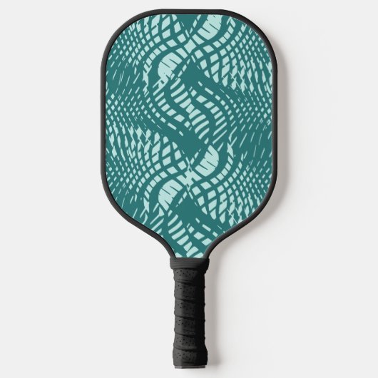 Schuppen - Eis Teal Pickleball Schläger (Vorderseite)
