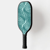 Schuppen - Eis Teal Pickleball Schläger (Links)