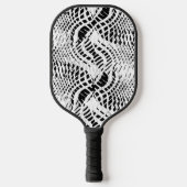 Schuppen - Harzgrau Pickleball Schläger (Vorderseite)