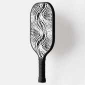 Schuppen - Harzgrau Pickleball Schläger (Links)
