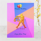 (Schuppen) Libra Geburtstag/23. September - 22. Ok Karte (Gelbe Blume)