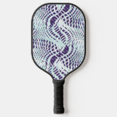 Schuppen - Mint Indigo Pickleball Schläger (Vorderseite)