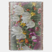 Schuppenblanket/Tulpen Decke (Vorderseite Vertikal)