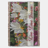 Schuppenblanket/Tulpen Decke (Vorderseite Vertikal)