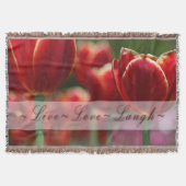 Schuppenblanket/Tulpen Decke (Vorderseite)