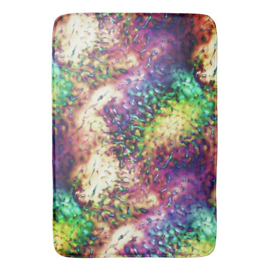 Schuppenfarbene Waagen oder Wassertropfen Badematte (Vorderseite Vertikal)