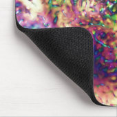 Schuppenfarbene Waagen oder Wassertropfen Mousepad (Ecke)