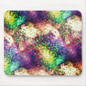 Schuppenfarbene Waagen oder Wassertropfen Mousepad (Vorne)