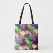 Schuppenfarbene Waagen oder Wassertropfen Tasche (Vorderseite)