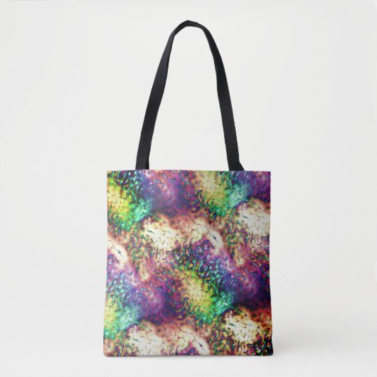 Schuppenfarbene Waagen oder Wassertropfen Tasche (Vorderseite)