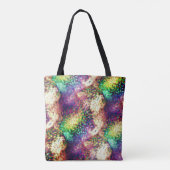 Schuppenfarbene Waagen oder Wassertropfen Tasche (Rückseite)