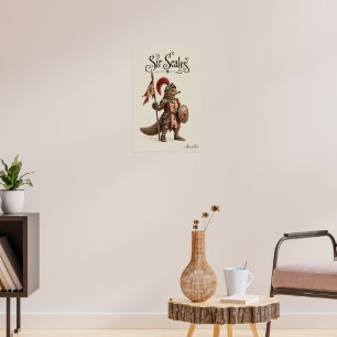 Schuppensöldner Ritter Poster