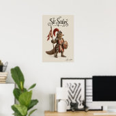 Schuppensöldner Ritter Poster (Heimbüro)