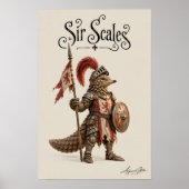 Schuppensöldner Ritter Poster (Vorne)