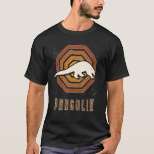 Schuppentier Vintage Retro Klassische Tierliebe T-Shirt
