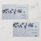 Schuppenvögel am See Visitenkarte (Vorne/Hinten)