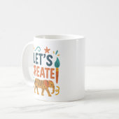 Schüren Sie Ihre Fantasie und lassen Sie uns etwas Kaffeetasse (Vorderseite Links)