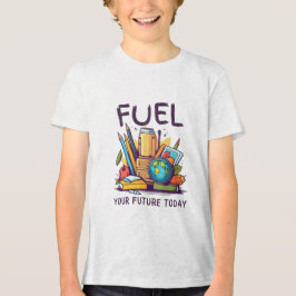 Schüren Sie Ihre Zukunft heute Tri-Blend Shirt