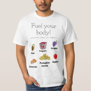 Schüren Sie Ihren Körper frische grüne Entscheidun T-Shirt