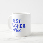 Schüren Sie Ihren Lehrertag mit einer Tasse Anerke (Vorderseite Links)