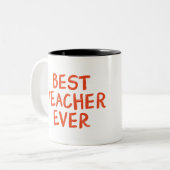 Schüren Sie Ihren Lehrertag mit einer Tasse Anerke (Vorderseite Links)