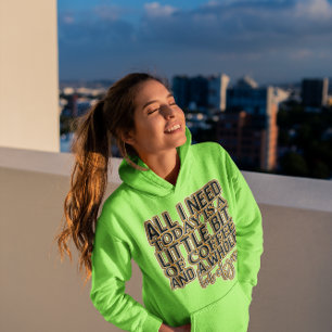 Schüren Sie Ihren Tag mit Glaube und Kaffee Hoodie