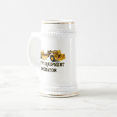 Schürfkübelraupe Bierglas (Vorderseite Links)