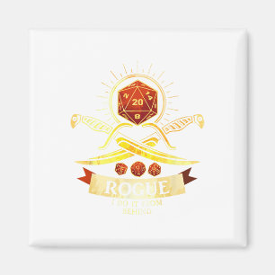 Schurke Fantasy Gamer Rpg Cl  Magnet